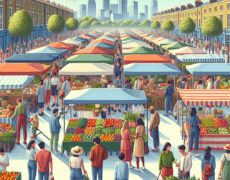 Descubre la experiencia de ir de compras en el mercado Brockley Market en Londres: una guía para turistas y amantes de los viajes