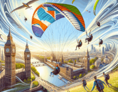 Descubre la emoción del parapente en los alrededores de Londres: ¡Vuela alto en tu viaje de turismo aventurero!