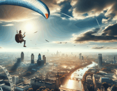 Descubre la emoción del parapente en los alrededores de Londres: ¡Una experiencia única de turismo de aventura!