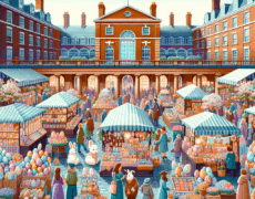 Descubre el encanto del mercado de Pascua en Covent Garden: turismo y viaje