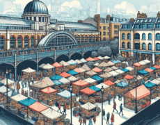 Descubre la emoción de ir de compras en el mercado Netil Market de Londres: una experiencia única de turismo y viaje