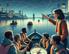 Descubre la emoción del turismo nocturno en el río Támesis: ¡Participa en un curso de navegación en Londres!