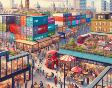 Turismo en el mercado Pop Brixton de Londres: Una guía para viajar y hacer compras