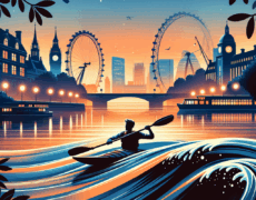 Descubre la emoción del turismo en kayak: Una travesía por el río Lee en Londres