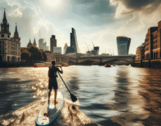 Descubre una emocionante travesía en paddleboard por el río Támesis en Londres: La aventura perfecta para tu viaje de turismo