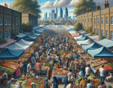 Turismo en Londres: Descubre la experiencia de ir de compras en Stepney City Farm Market