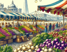 Descubre la experiencia única de ir de compras en el mercado Turnips Borough Market en Londres: un imprescindible para tu viaje de turismo